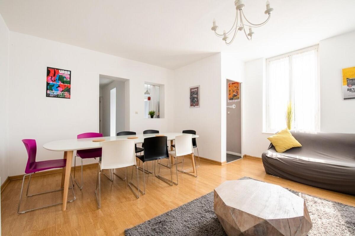 Maison Cosy 4 Chambres, Terrasse, Garage Prive Croix Dış mekan fotoğraf