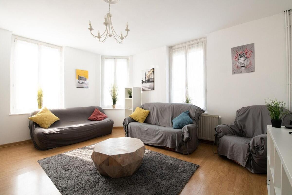 Maison Cosy 4 Chambres, Terrasse, Garage Prive Croix Dış mekan fotoğraf