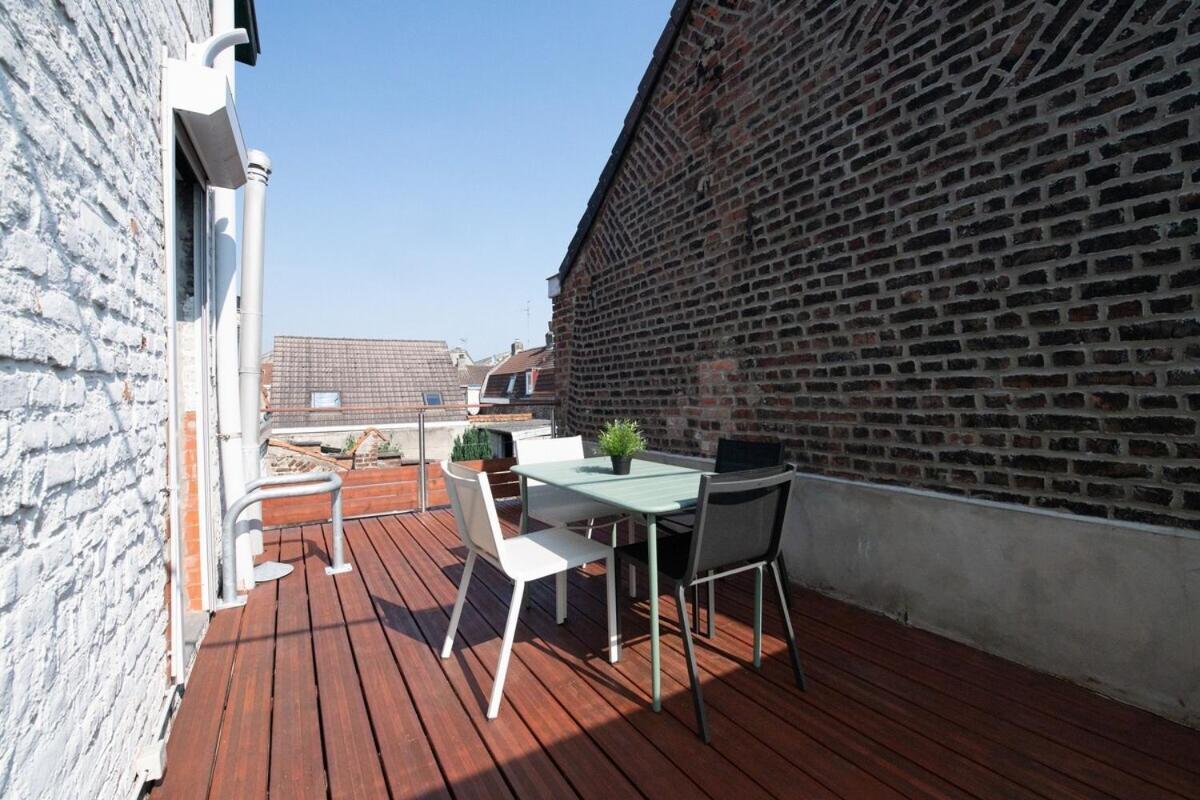 Maison Cosy 4 Chambres, Terrasse, Garage Prive Croix Dış mekan fotoğraf